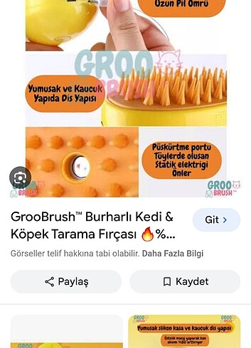 Buharli usb #'kedi #tarak #keditarağı