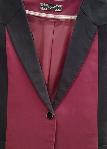 Kısa blazer ceket 