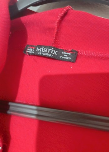 Kırmızı Fermuarlı Kadın hırka - Görsel 2