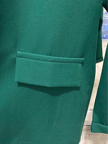 44 Beden yeşil Renk Blazer/Ceket