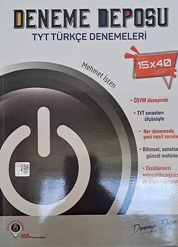 DENEME DEPOSU, TYT TÜRKÇE DENEMELERİ 