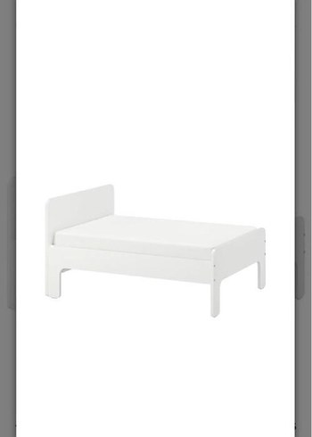 Beyaz Çocuk Yatağı ikea uzaya bilen