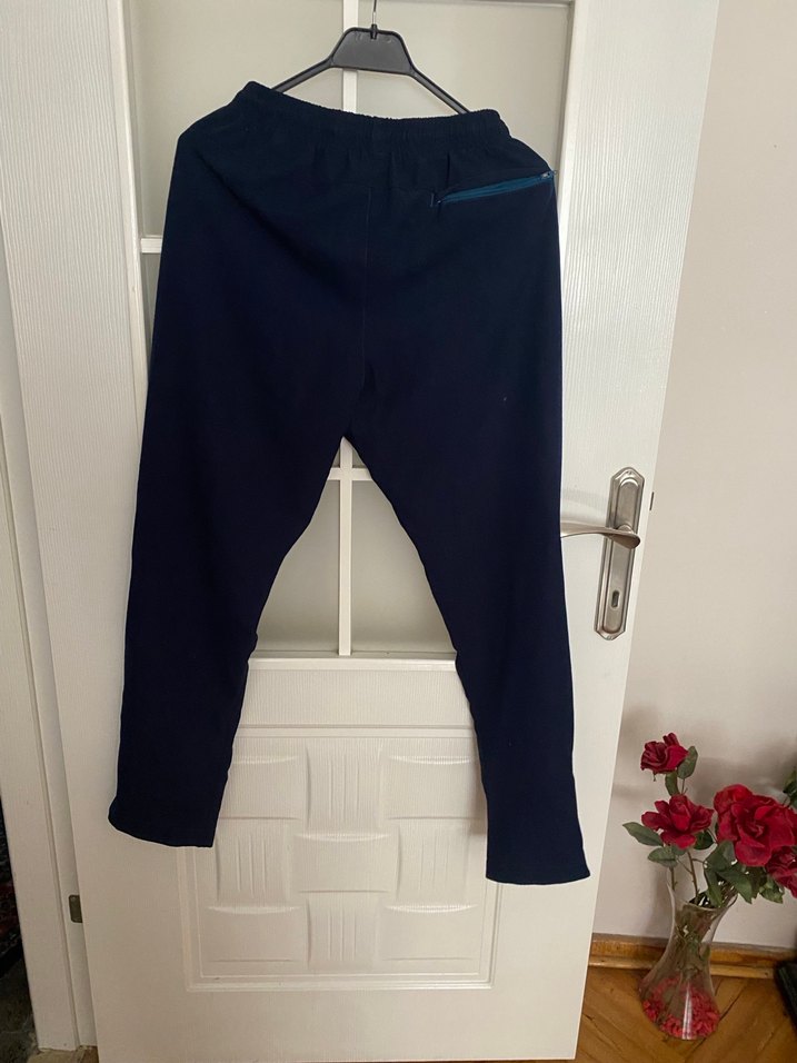 Erkek Siyah Nike Fermuarlı Sweatpants - Görsel 3