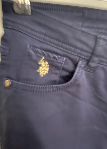 Kadın Koyu Mavi Denim Boyfriend Pantolon - Görsel 2