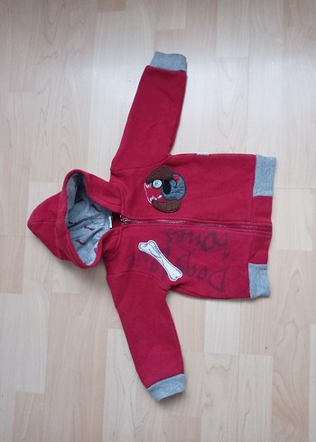 Erkek Çocuk Kırmızı Sweatshirt - Görsel 2