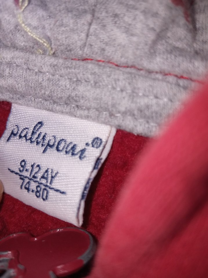 Erkek Çocuk Kırmızı Sweatshirt - Görsel 4