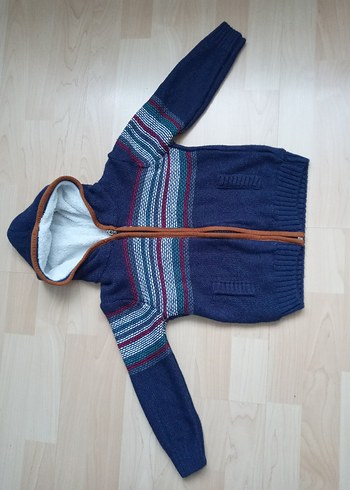 4 Yaş Polarlı Triko Hırka - Görsel 2