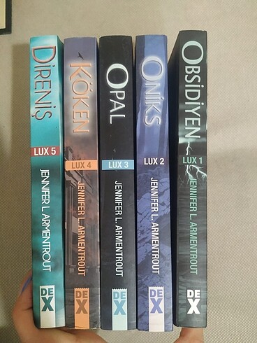 DEX yayınları LUX serisi Obsidiyen Oniks Opal ve Köken kitapları