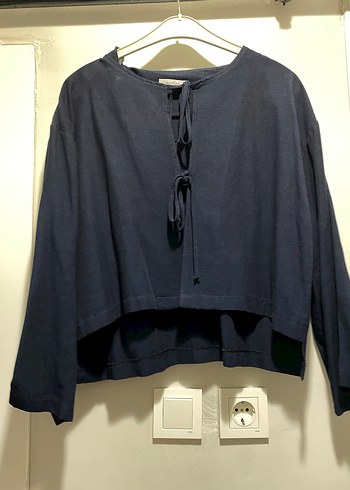 Lacivert Erkek Uzun Kollu Geniş Kesim Pijama - Görsel 2