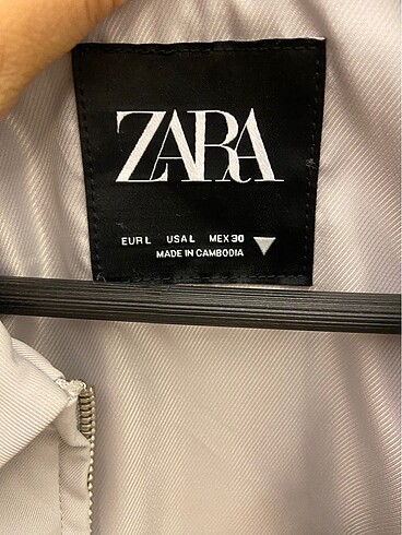 Zara Zara ceket hiç giyilmedi
