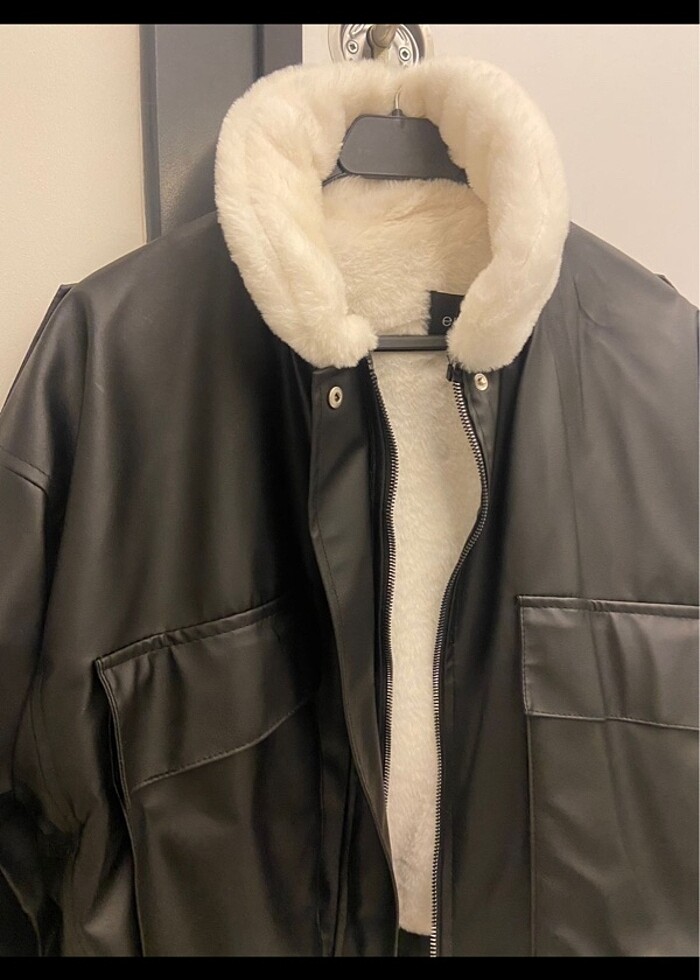 DERİ CEKET HİÇ GİYİLMEDİ - Görsel 2