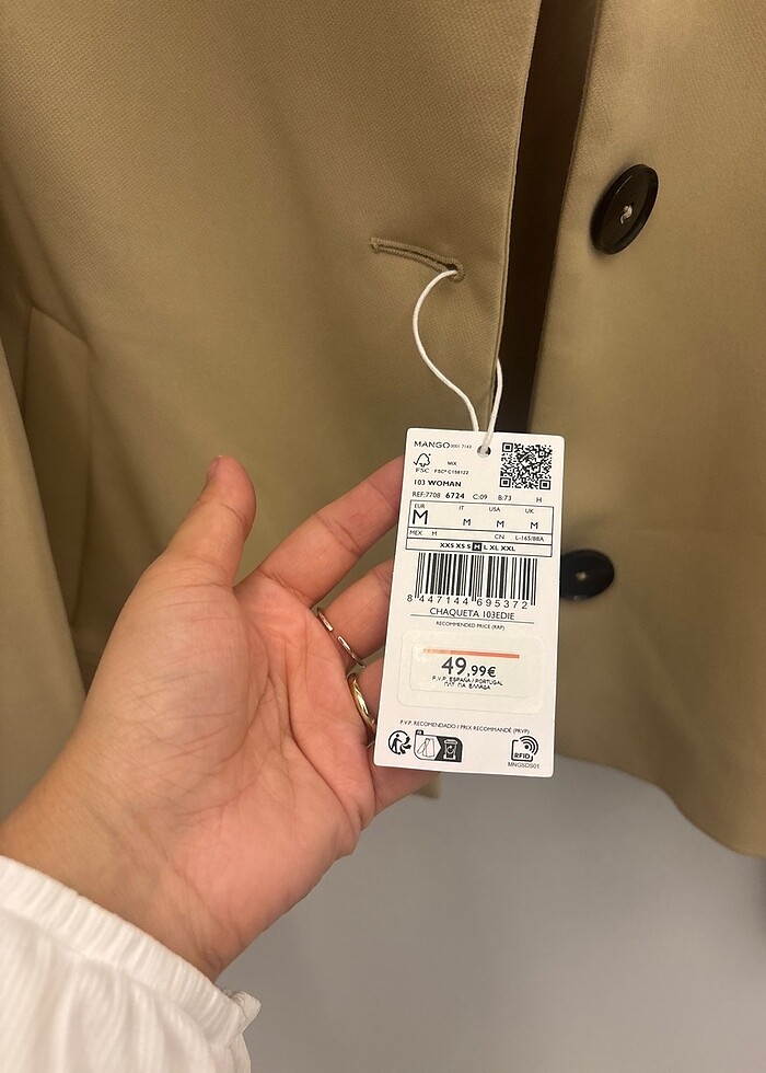 MANGO ETİKET ÜSTÜNDE - Görsel 2