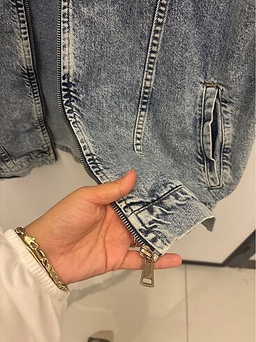 Vatkalı kot yelek - Görsel 6