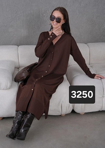 Düğmeli Siyah Uzun Kollu Kadın hırka - Görsel 4