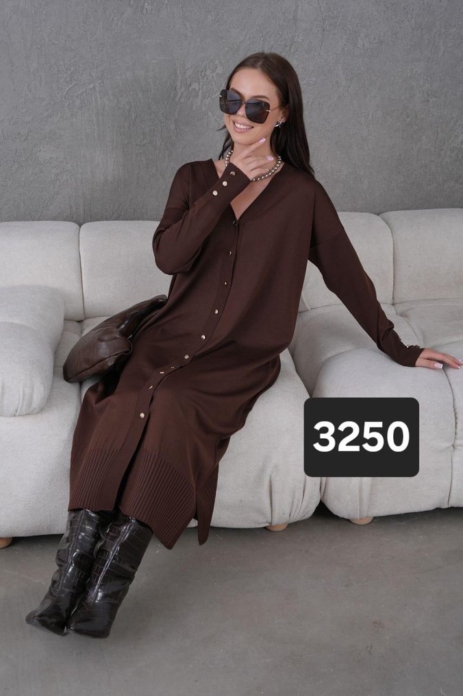 Düğmeli Siyah Uzun Kollu Kadın hırka - Görsel 4