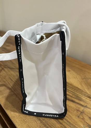 Beyaz Deri Fermuarlı Street Style Çanta - Görsel 6