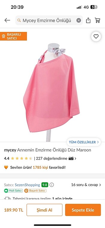 Emzirme önlüğü