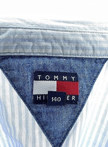 10 Yaş Beden beyaz Renk Tommy Hilfiger kız çoçuk gömlek