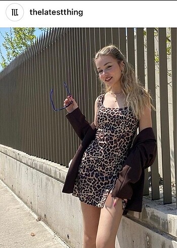 The Latest Thing Leopar Elbise