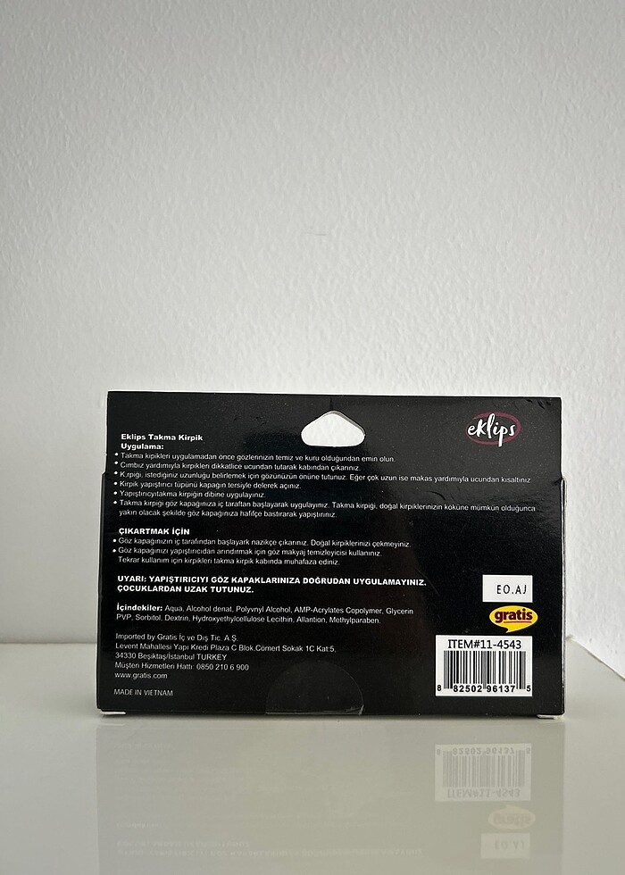 Tekli Takma Kirpik - Görsel 2