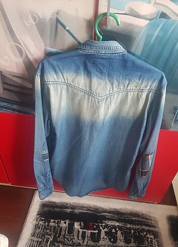 s/m Beden Zara erkek kot gomlek