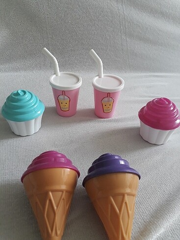 Beden Oyuncak dondurma milkshake cupcake