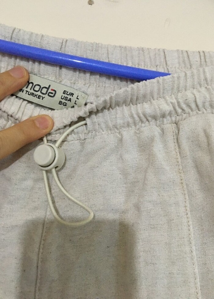 Ayarlanabilir lastikli pantolon  - Görsel 4