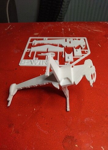  Beden Star wars B wing kit card