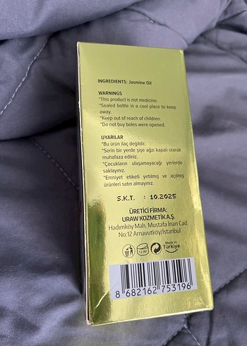 Beden Esra Ezmeci Yasemin Yağı 50 ml