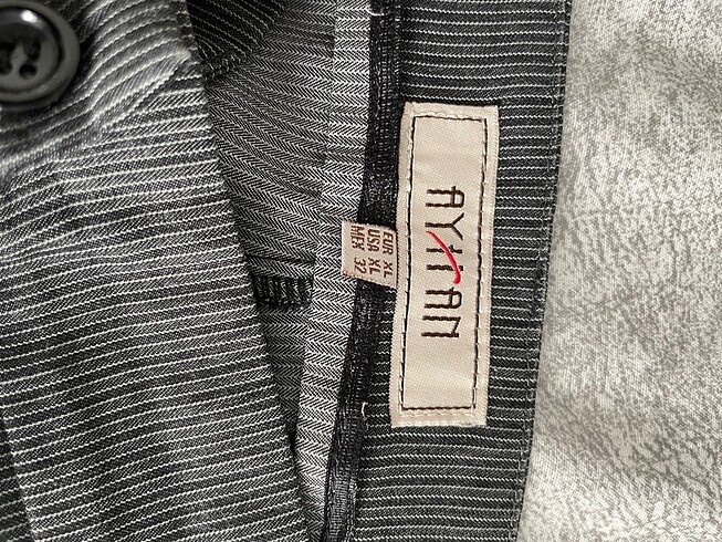 xl Beden gri Renk Kumaş Pantolon