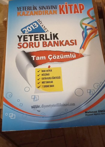 2013 Yeterlik Soru Bankası Tam Çözümlü Kitap