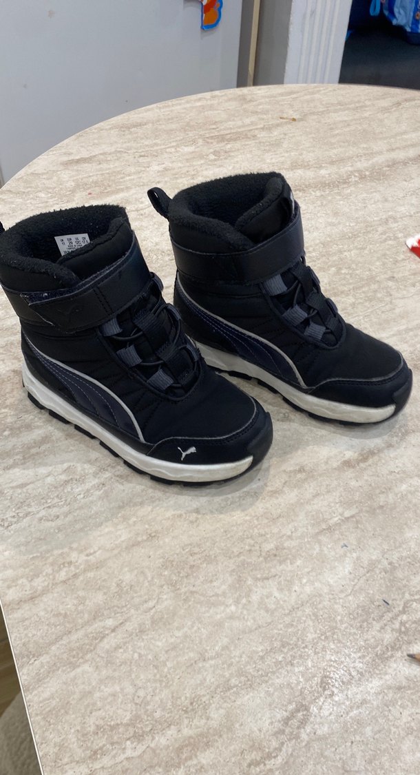 Puma Siyah Çocuk Kar Botu — görsel 2/4