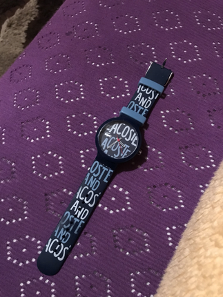 diğer Beden mavi Renk Lacoste saat orjinal