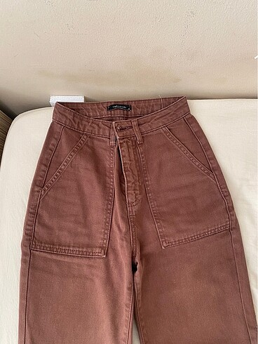Kahverengi Kot Pantolon - Görsel 6