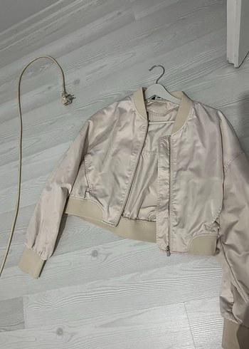 Bej Midi Boy Rahat Kesim Kadın Ceket - Görsel 2