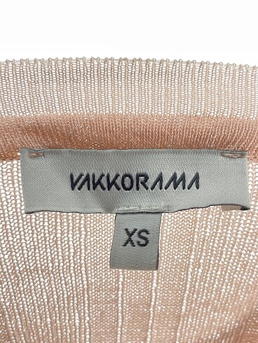 xs Beden pembe Renk Vakkorama Bluz %70 İndirimli.