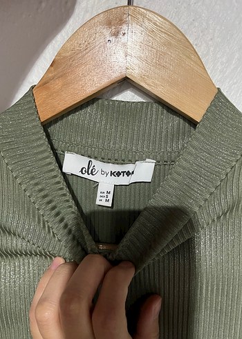 s Beden simli bluz crop