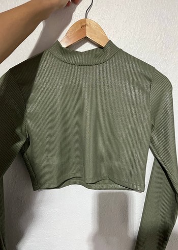 Koton simli bluz crop