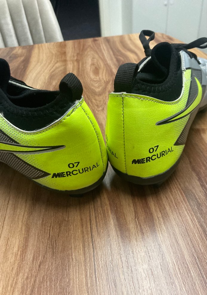 Gri Bağcıklı Erkek Futbol Ayakkabısı Krampon - Görsel 5