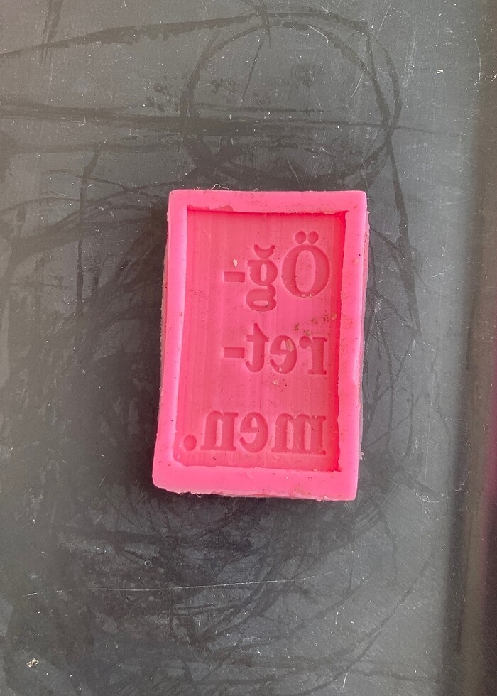 Öğretmen çerçeveli kalıp - Görsel 2