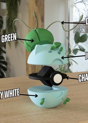 Pokemon Balbasaur Pokeball - Görsel 2