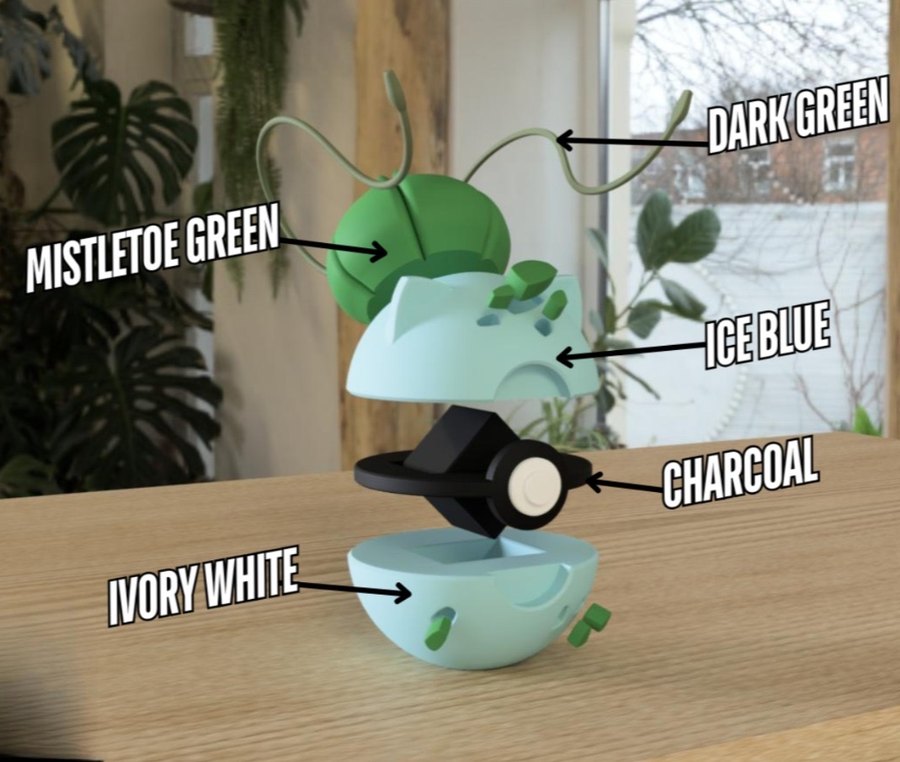 Pokemon Balbasaur Pokeball - Görsel 2
