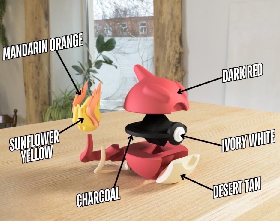 Pokemon Charmaleon Pokeball - Görsel 2