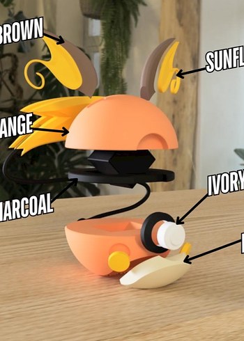 Pokemon Raichu Pokeball - Görsel 3