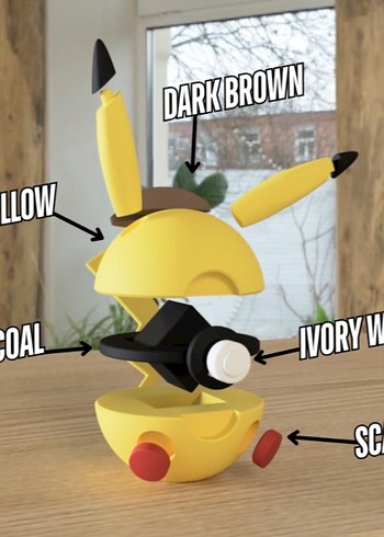 Pokemon Pikachu Pokeball - Görsel 2