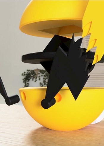 Pokemon Mega Raichu Pokeball - Görsel 3