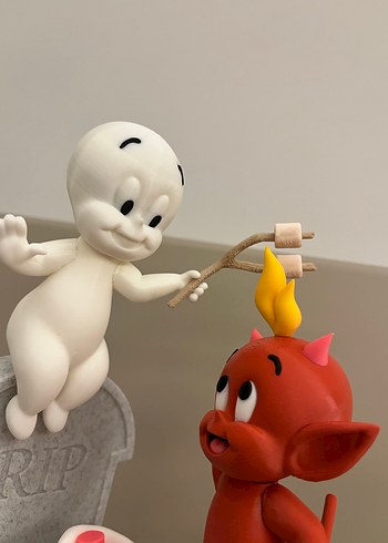 Casper ve Şeytan Diorama Figür - Görsel 8