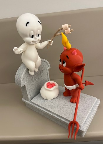 Casper ve Şeytan Diorama Figür - Görsel 9