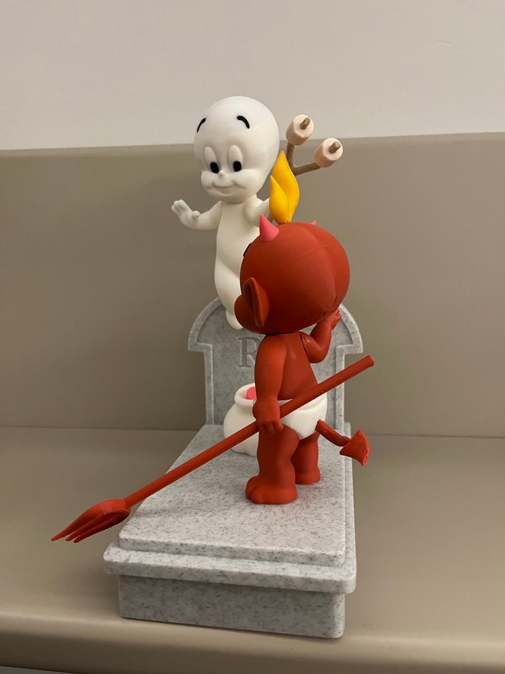 Casper ve Şeytan Diorama Figür - Görsel 3