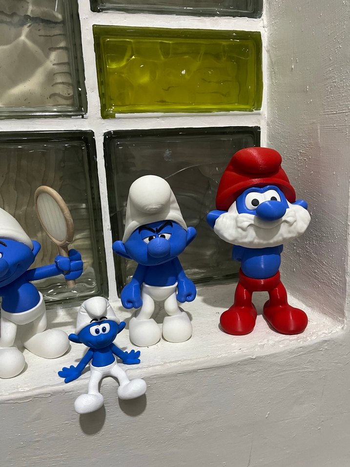 Şirinler karışık Figürleri - Görsel 4